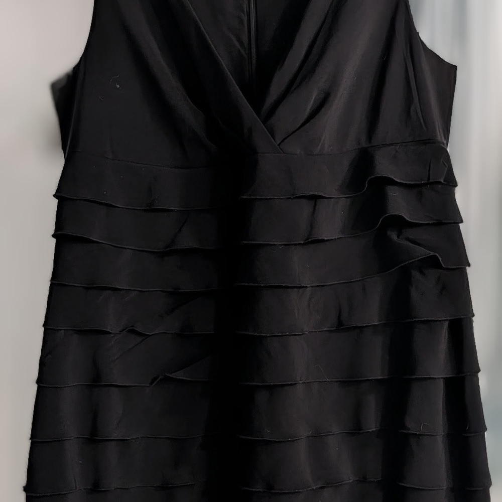 Marks & Spencer Black Layered Mini Dress